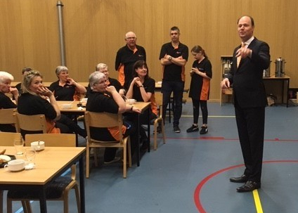 dankwoord aan de vrijwilligers